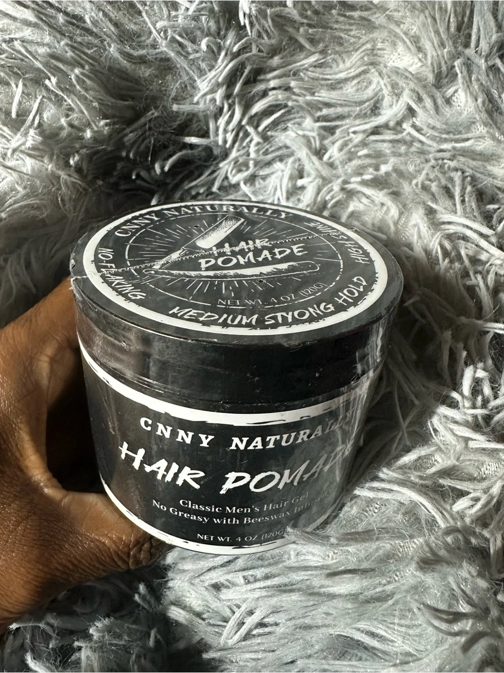 Black Hair Pomade - Classic Men's Hair Gel